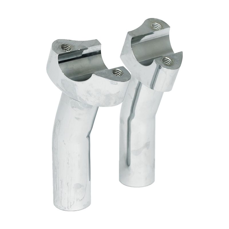 Risers MCS 4-1/2" smidd aluminium krom