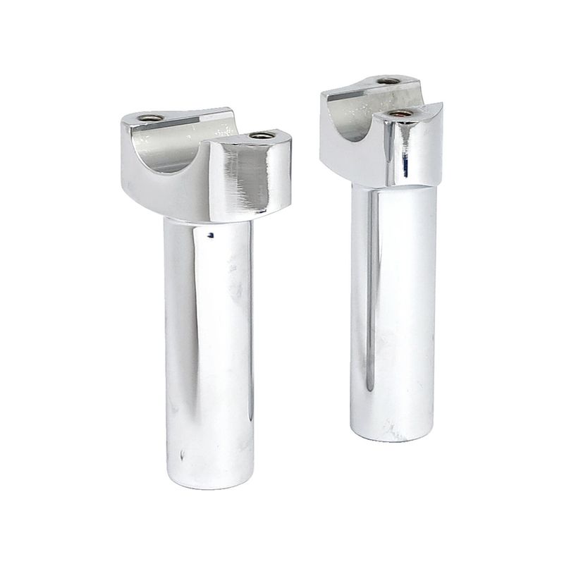 Risers MCS 4-1/2" smidd aluminium rak krom