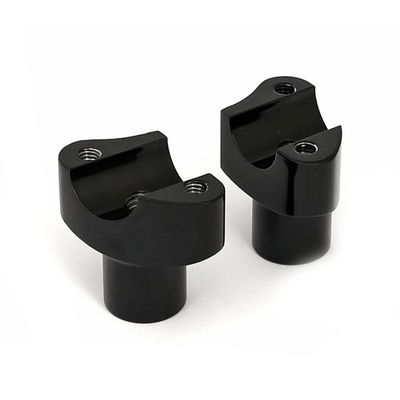 Risers MCS 2" smidd aluminium rak svart