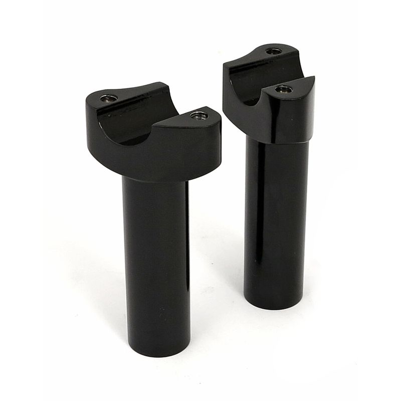 Risers MCS 4-1/2" smidd aluminium rak svart