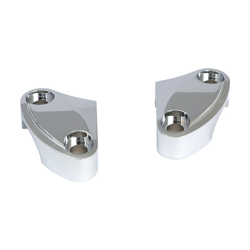 Styrklammer styre MCS krom Various 73-17 Big Twin, XL