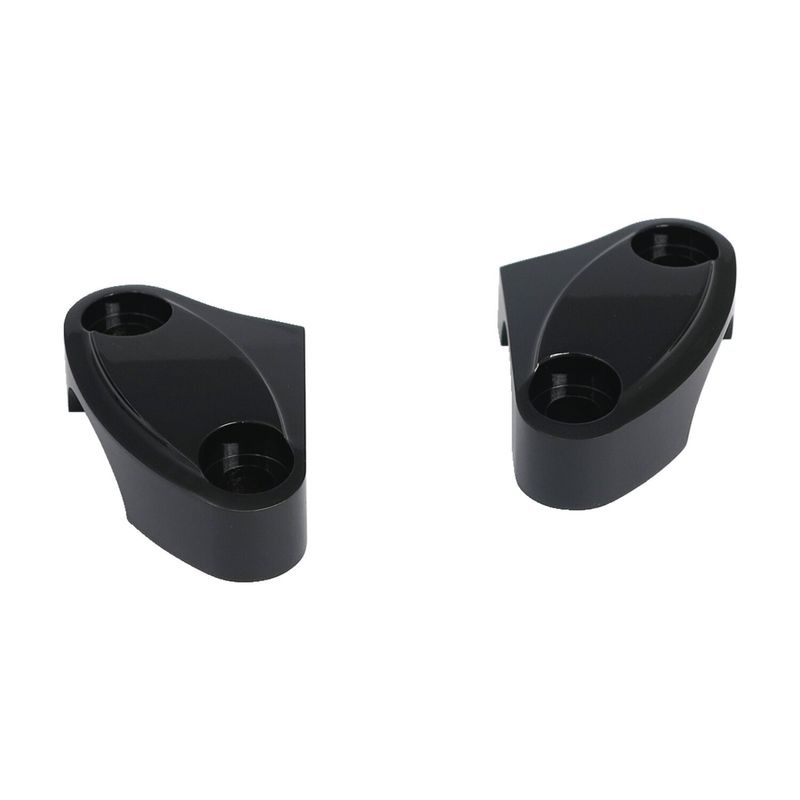 Styrklammer styre MCS svart Various 73-17 Big Twin, XL