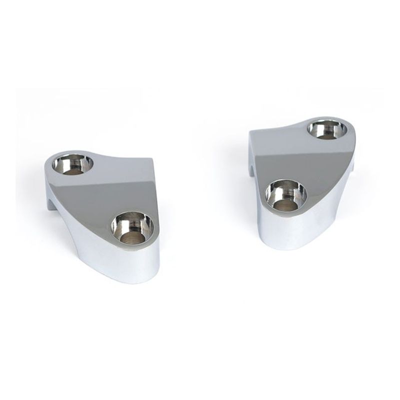 Styrklammer styre MCS krom Various 73-17 Big Twin, XL