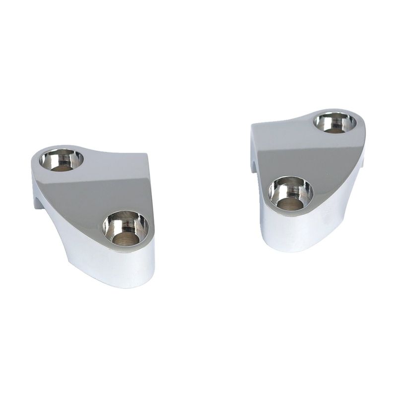 Styrklammer styre MCS krom Various 73-17 Big Twin, XL