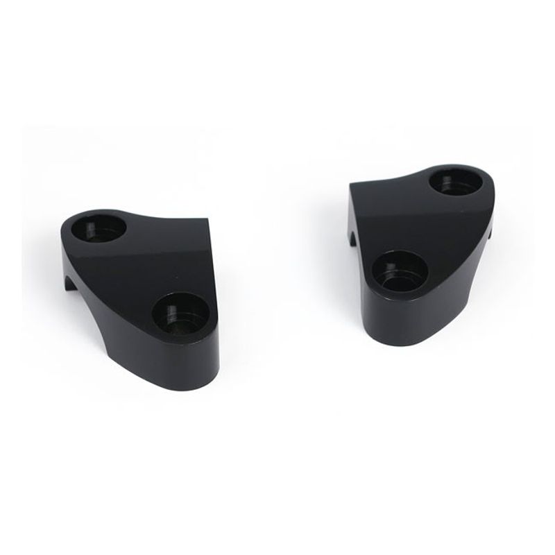 Styrklammer styre MCS svart Various 73-17 Big Twin, XL