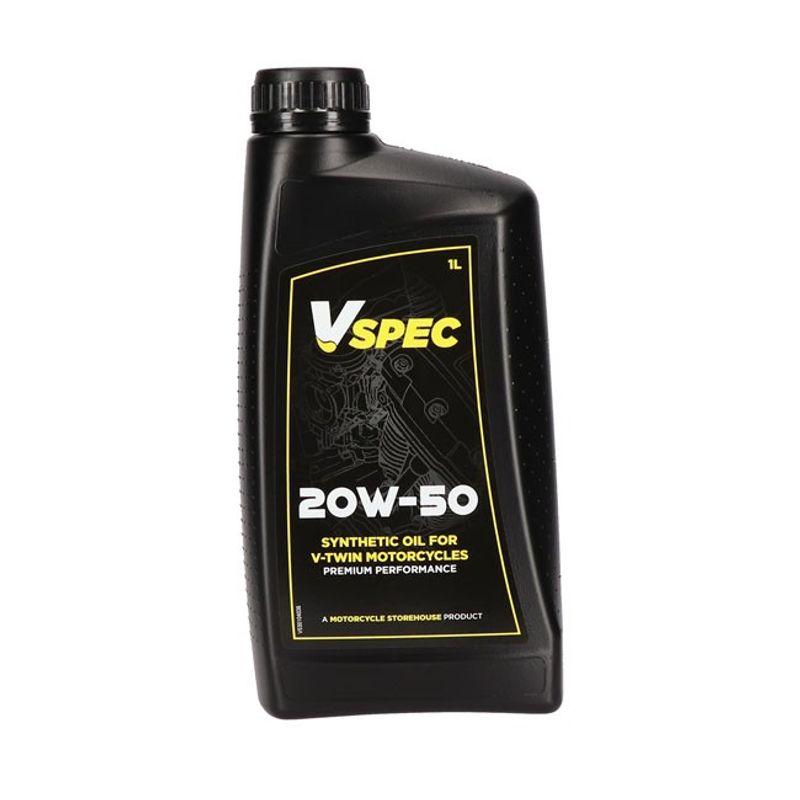 Olja Vspec 20W 50 Full 1liter syntet Big Twin 84-26