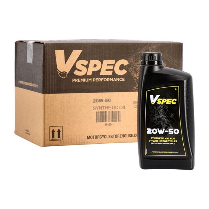 Olja Vspec 20W 50 Full 1liter syntet Big Twin 84-26