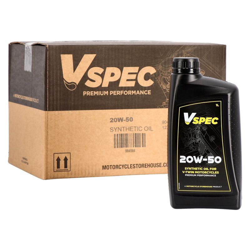 Olja Vspec 20W 50 Full 1liter syntet Big Twin 84-26