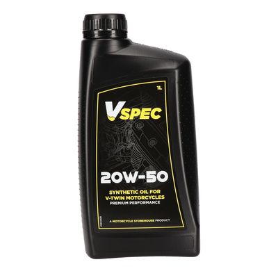 Olja Vspec 20W 50 Full 1liter syntet Big Twin 84-26