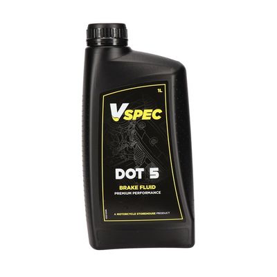 Bromsvätska Vspec DOT 5 Silicone 1liter Up to 2005 Softail, Dyna,