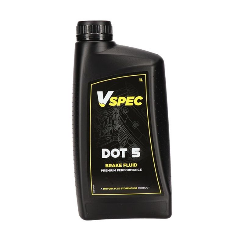 Bromsvätska Vspec DOT 5 Silicone 1liter Up to 2005 Softail, Dyna,