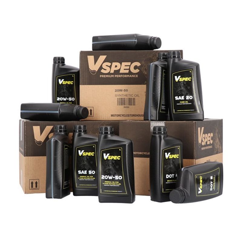 Bromsvätska Vspec DOT 5 Silicone 1liter Up to 2005 Softail, Dyna,