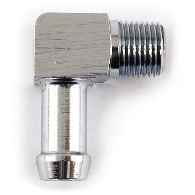 Nippel oljeslang MCS 90 NPT 1/8-27 5/16" krom