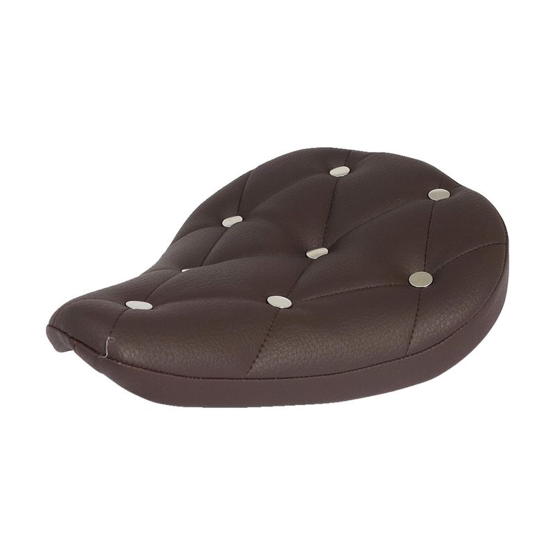 Solosadel MCS Fitzz liten 4cm brun med nitar universal