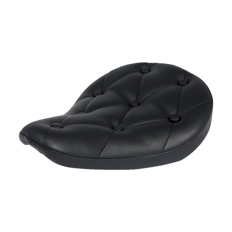 Solosadel MCS Fitzz liten 4cm svart med nitar universal