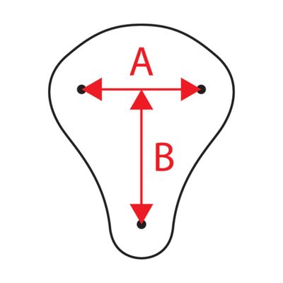 Solosadel MCS Fitzz T&R 6cm universal svart