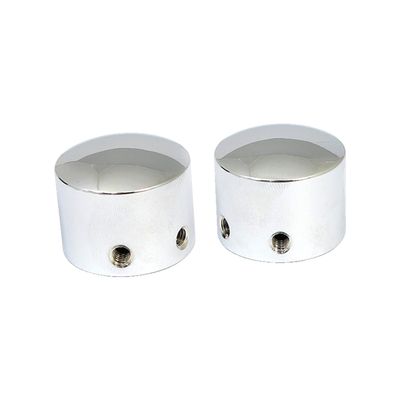 Lock mutter fram MCS XL Sportster 88-07 krom