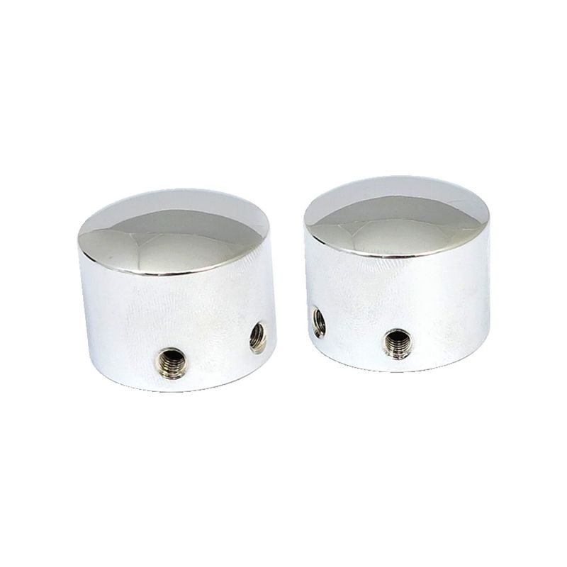 Lock mutter fram MCS XL Sportster 88-07 krom