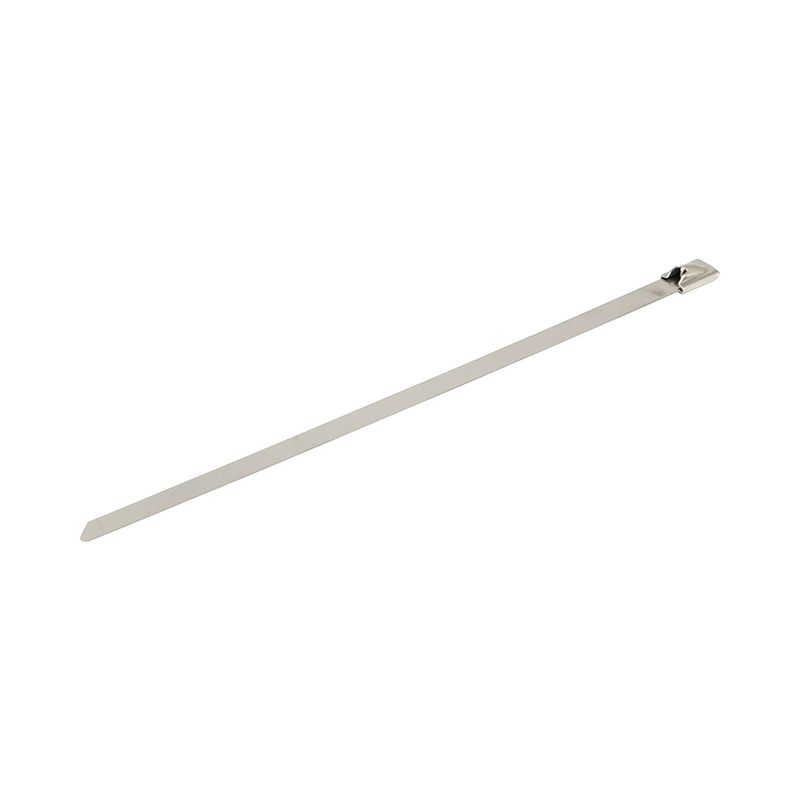 Buntband MCS 8" lång (10-pack) klar rostfri