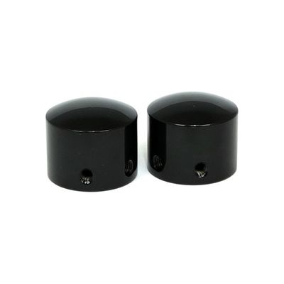 Lock mutter fram MCS XL Sportster 88-07 svart