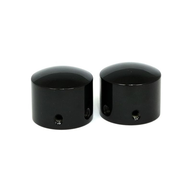 Lock mutter fram MCS XL Sportster 88-07 svart