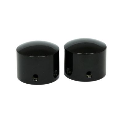 Lock mutter fram MCS XL Sportster 88-07 svart