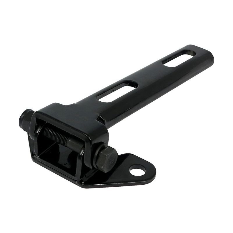 Gångjärn solosadel MCS 904887 fyrkantigt svart universal