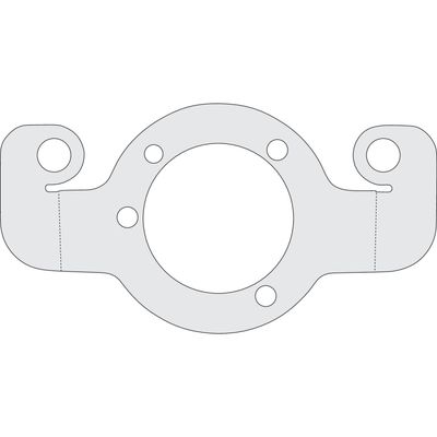 Fäste adapter MCS krom XL Sportster with OEM CV