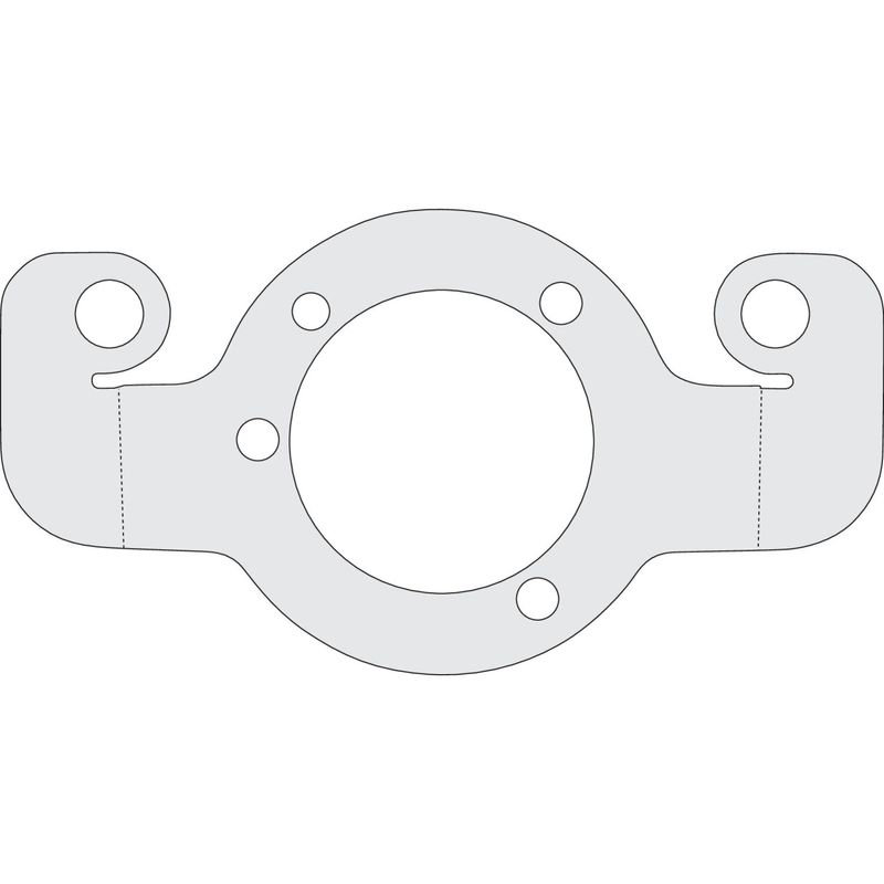 Fäste adapter MCS krom XL Sportster with OEM CV