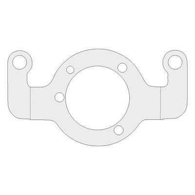 Fäste adapter MCS krom Evo Big Twin and Twin Cam with
