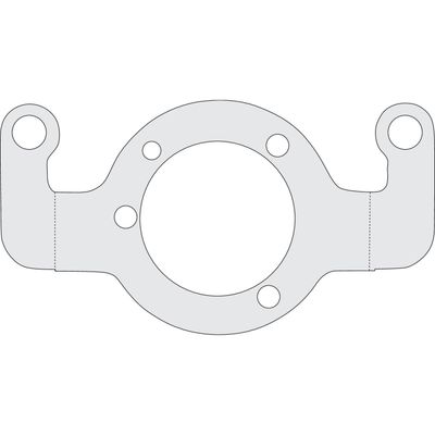 Fäste adapter MCS krom Evo Big Twin and Twin Cam with