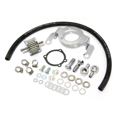 Fäste adapter MCS krom Evo Big Twin 93-99