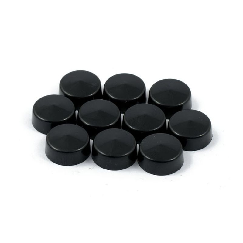 Kåpa MCS Smoothtopps svart (10-pack)