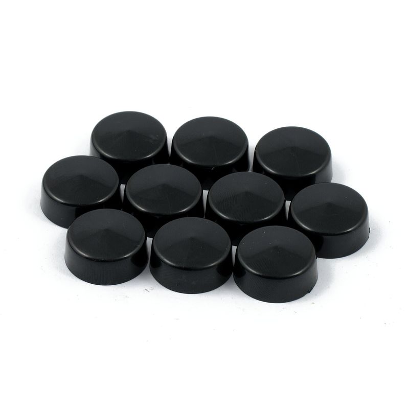 Kåpa MCS Smoothtopps svart (10-pack)