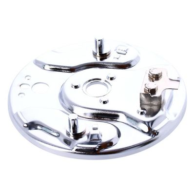 Bromsankarplatta bak hydraulisk MCS krom Big Twin 58-62