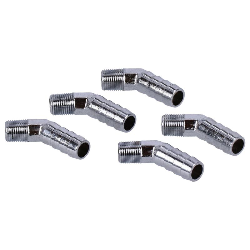 Nippel oljeslang Gardner-Westcott 45 27 NPT 1/8" 3/8" krom