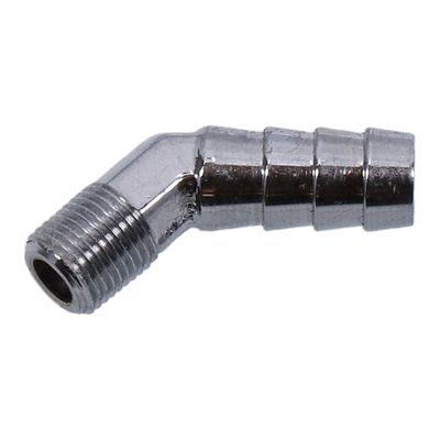 Nippel oljeslang Gardner-Westcott 45 27 NPT 1/8" 3/8" krom
