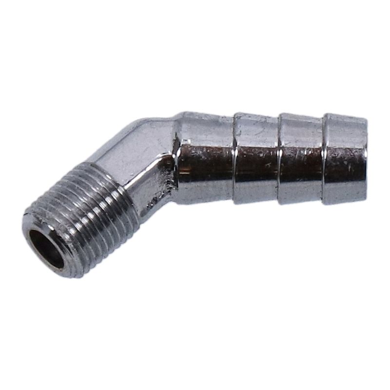 Nippel oljeslang Gardner-Westcott 45 27 NPT 1/8" 3/8" krom