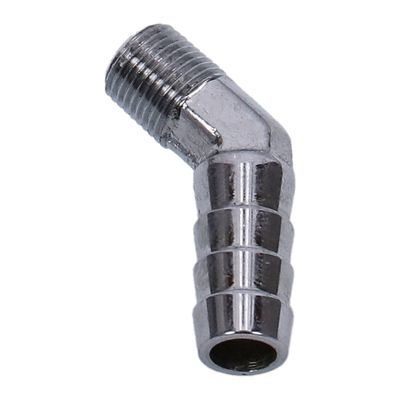 Nippel oljeslang Gardner-Westcott 45 27 NPT 1/8" 3/8" krom