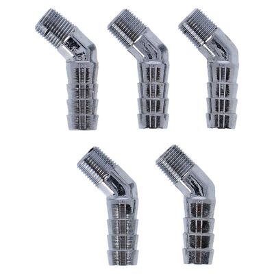 Nippel oljeslang Gardner-Westcott 45 27 NPT 1/8" 3/8" krom