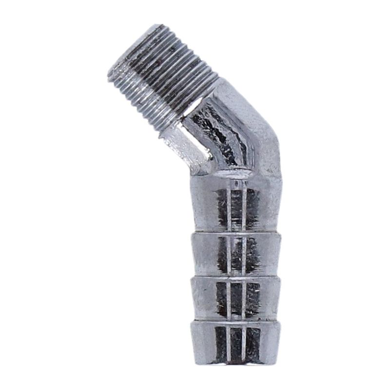 Nippel oljeslang Gardner-Westcott 45 27 NPT 1/8" 3/8" krom