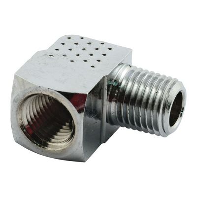 Nippel oljeslang MCS 90 NPT 1/4" krom