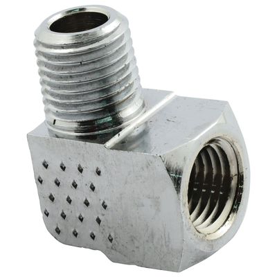 Nippel oljeslang MCS 90 NPT 1/4" krom