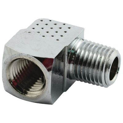 Nippel oljeslang MCS 90 NPT 1/4" krom
