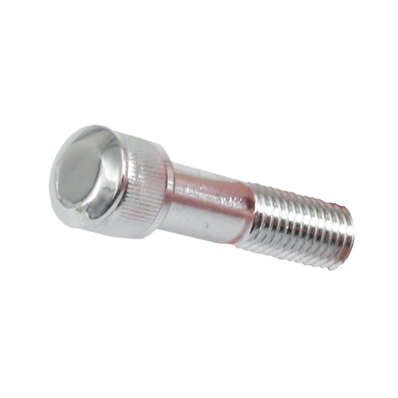 Skruvkåpor svampformade intryckbara insex MCS M6 krom (25-pack)
