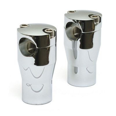 Risers MCS Early 3" krom Big Twin, XL Sportster 73-02