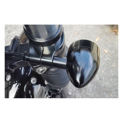 Fästen blinkers Motone 35mm All models with 35mm forks svart anodiserad