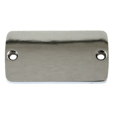 Lock huvudcylinder MCS krom slät Big Twin, XL 85-95