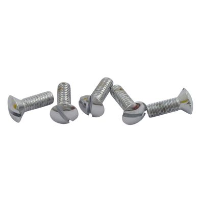 Skruv lock huvudcylinder styre Gardner-Westcott krom alla H-D 72-81 (5-pack)