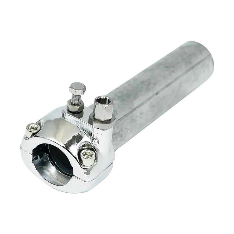 Styre gashandtag MCS 1" universal krom